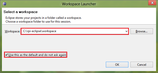 Setting up Eclipse for Rasperry Pi Development - Setting up Workspace Path