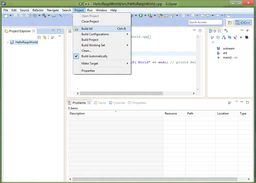 Setting up Eclipse for Rasperry Pi Development - Building The Project