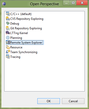 Setting up Eclipse for Rasperry Pi Development - Opening Remote System Perspective, Step 2