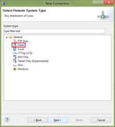 Setting up Eclipse for Rasperry Pi Development - Setting up Remote System Connection, Step 1