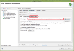 Setting up Eclipse for Rasperry Pi Development - Setting Up Local Debugger
