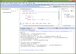 Building software for Raspberry Pi in the Eclipse